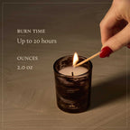 Noir Woods Votive Candle