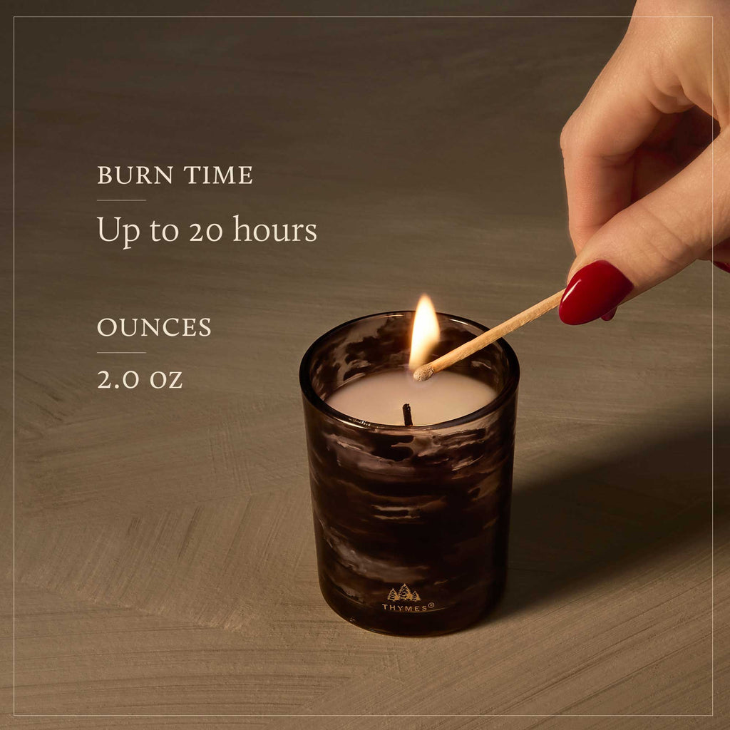 Noir Woods Votive Candle
