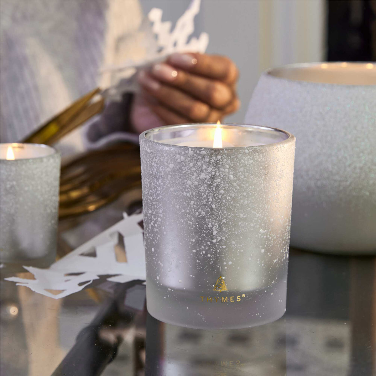 Frasier Fir? Flocked 6.5 oz Poured Candle