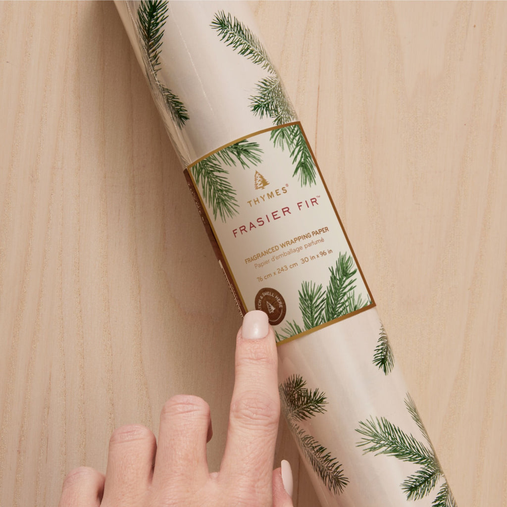 Frasier Fir? Fragranced Wrapping Paper. 2 pack