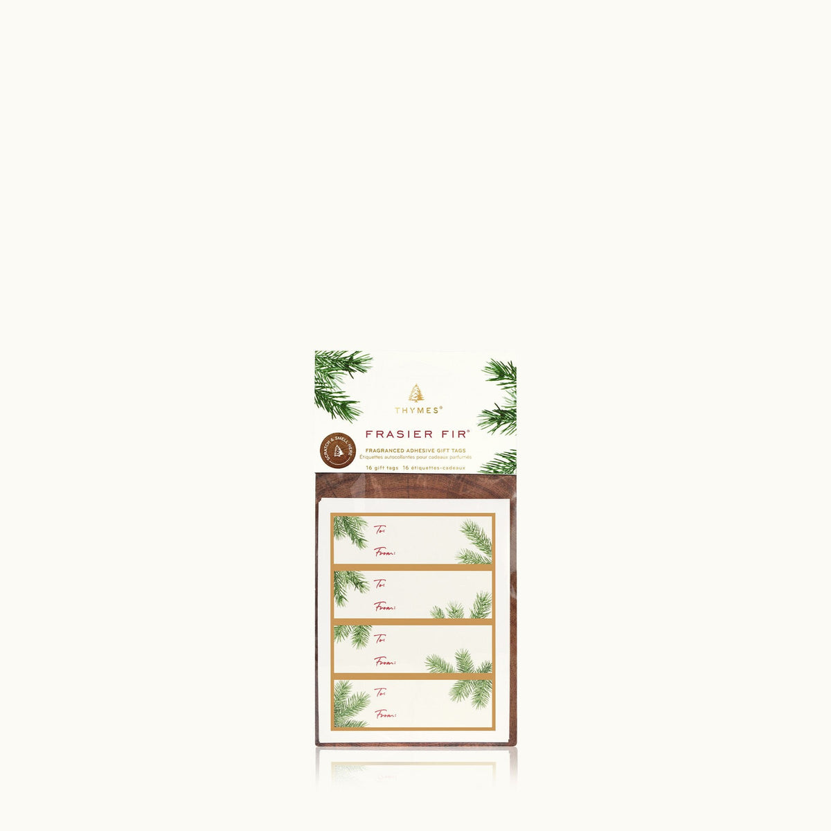 Frasier Fir? Fragranced Adhesive Gift Tags