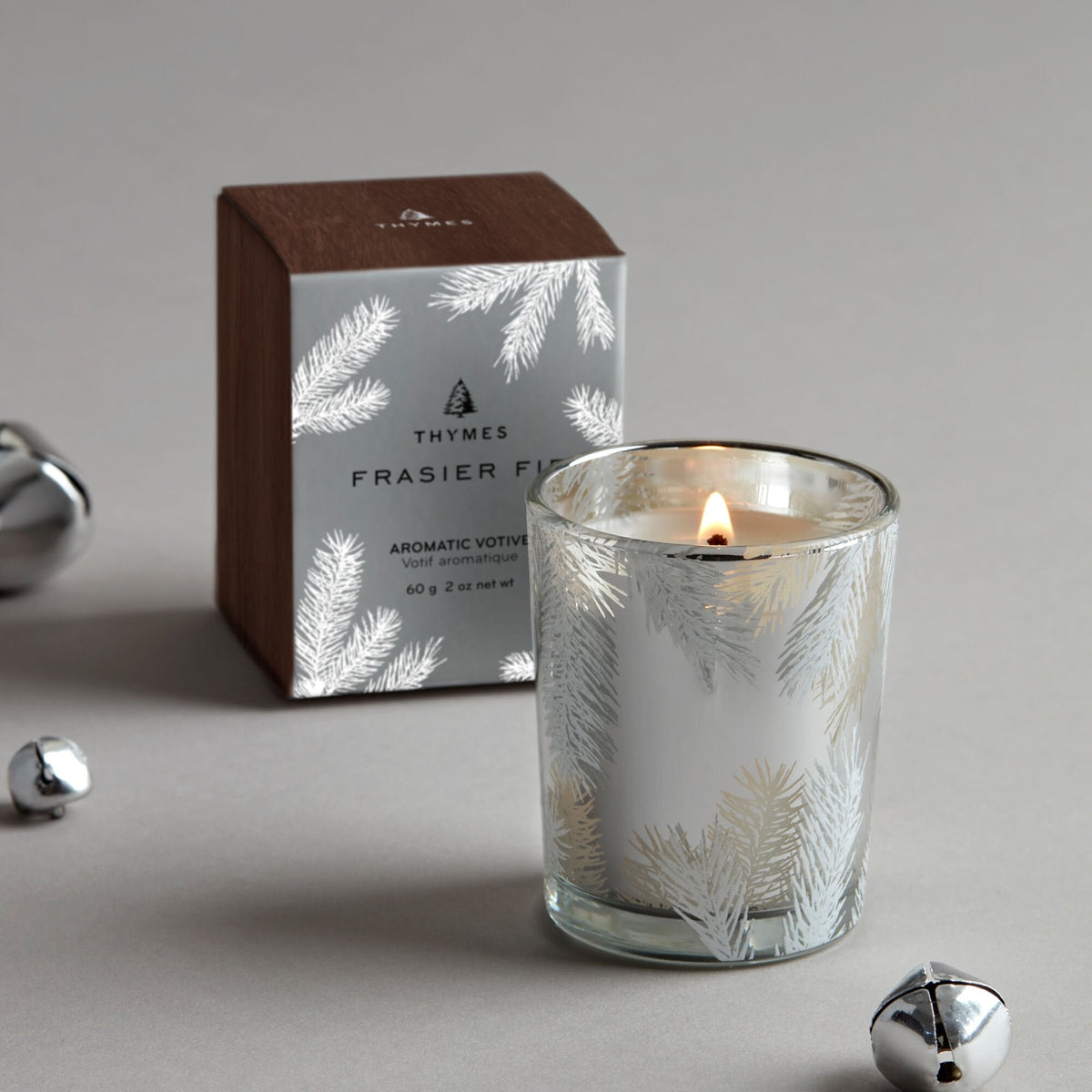 Frasier Fir? Statement Boxed Votive Candle