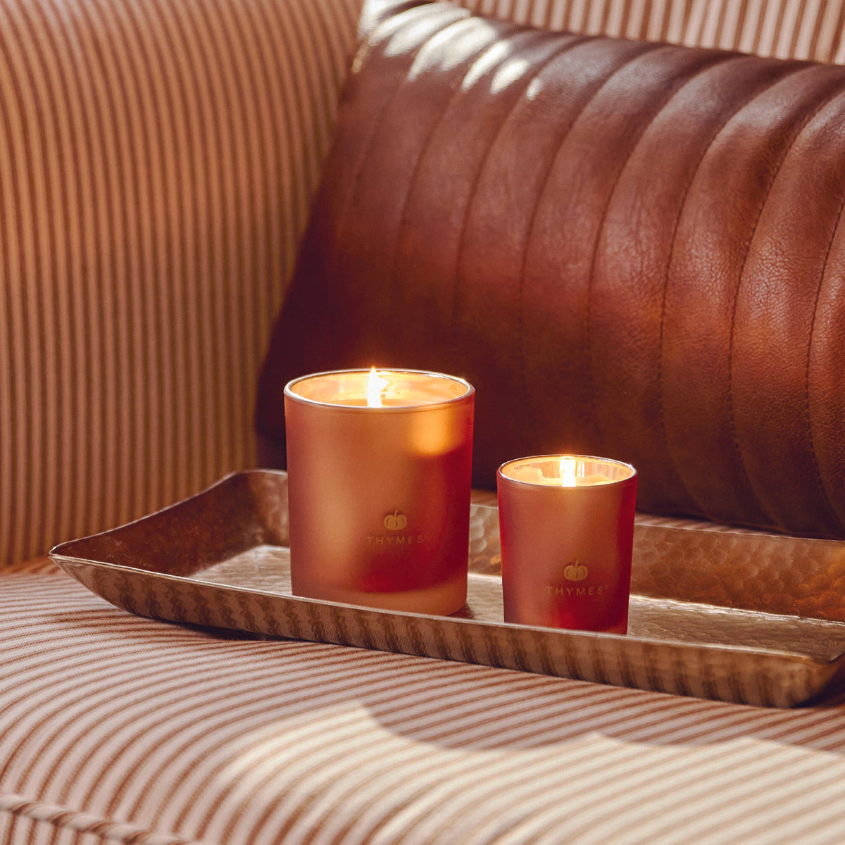 Pumpkin Laurel Votive Candle