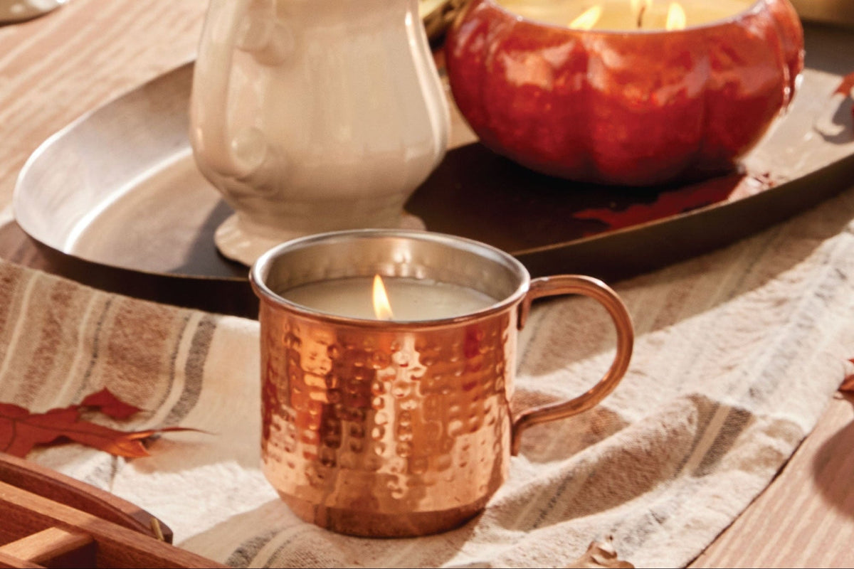 Simmered Cider Copper Duo