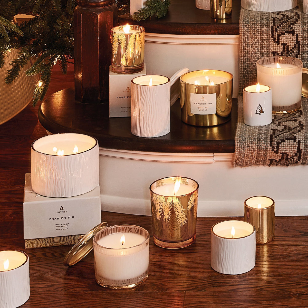 Frasier Fir? Gilded 13 oz Poured Candle