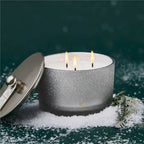 Frasier Fir? Flocked 3-Wick Poured Candle