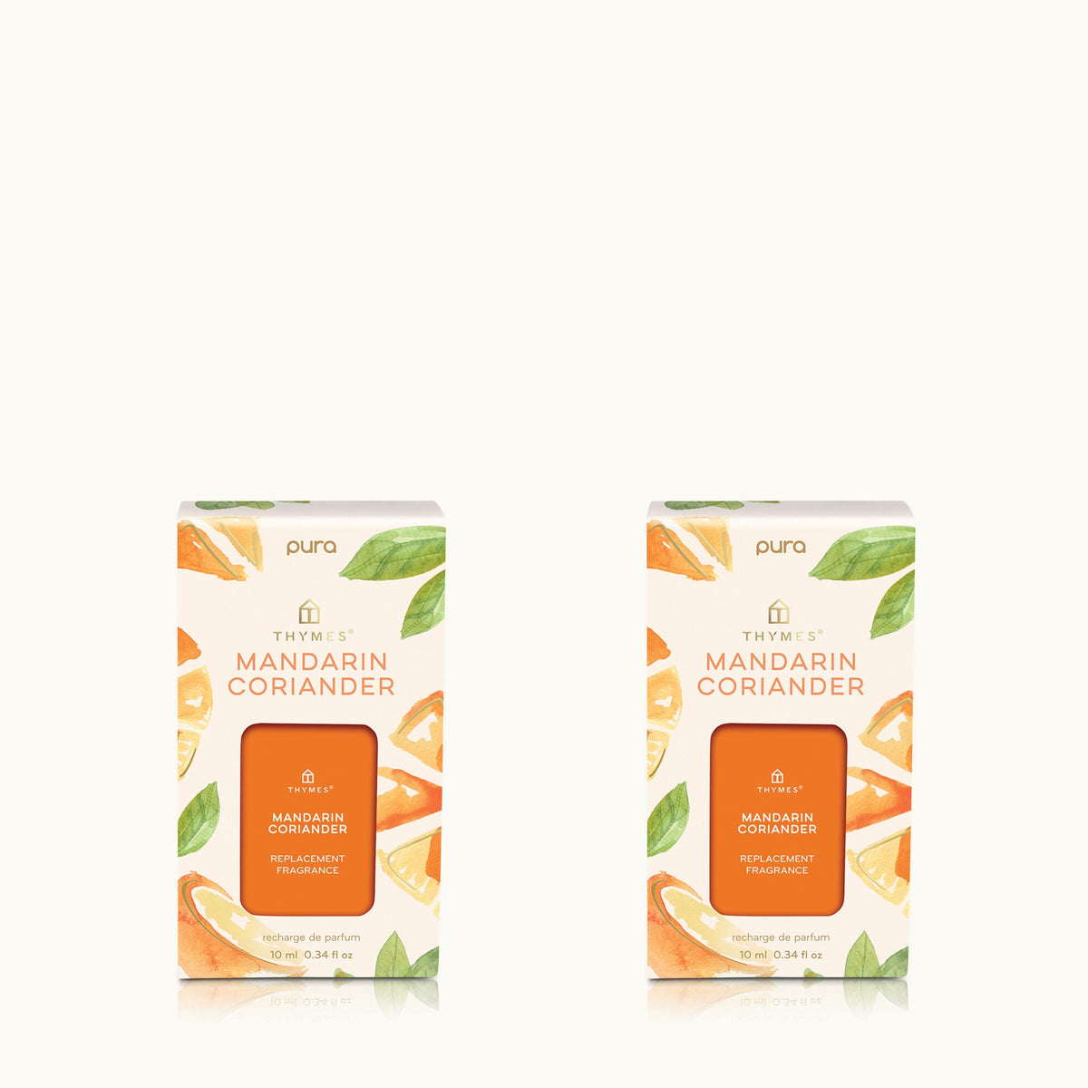 Mandarin Coriander Pura? Diffuser Refill 2-Pack Bundle