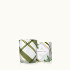 Frasier Fir? Frosted Plaid Votive Candle
