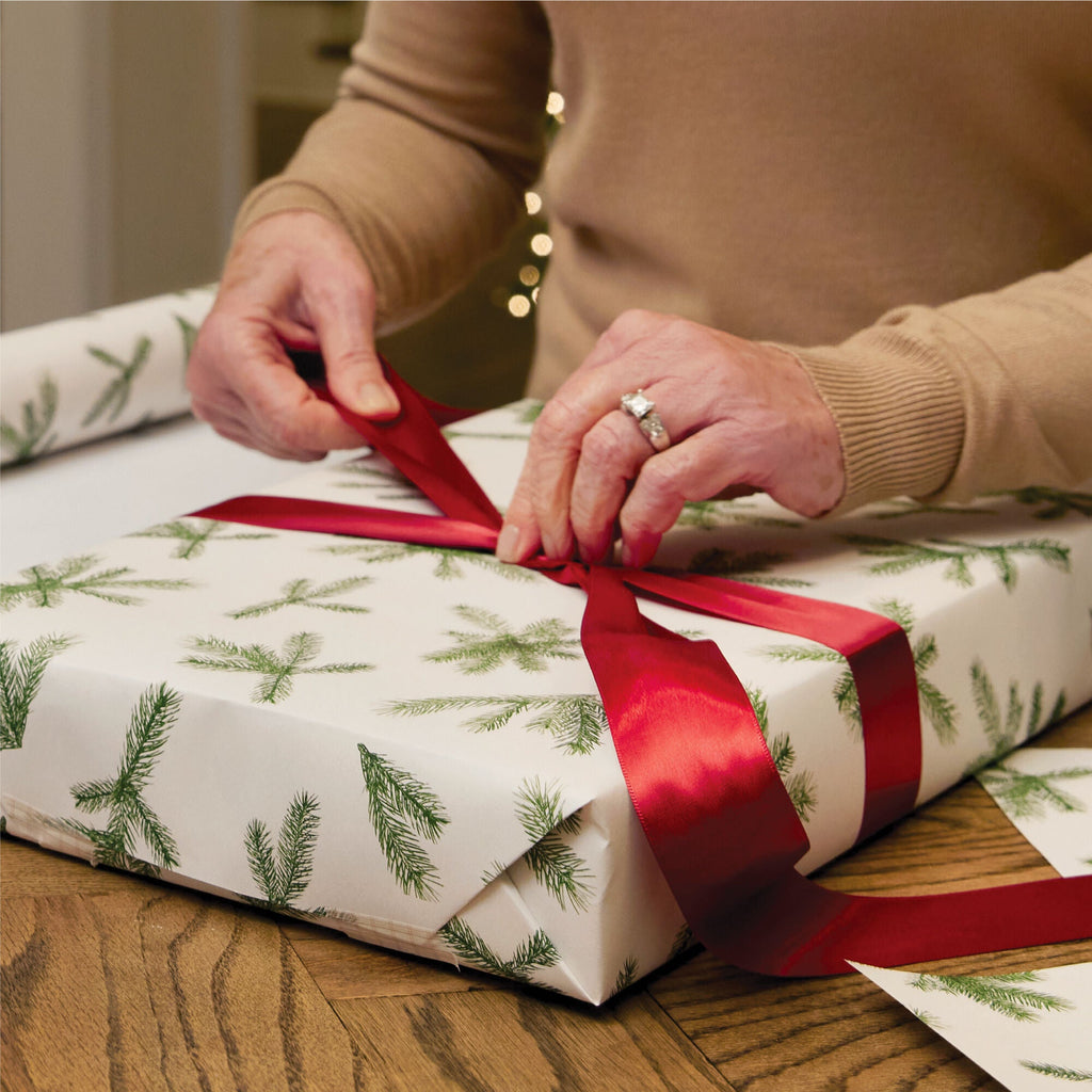 Frasier Fir? Fragranced Wrapping Paper. 2 pack